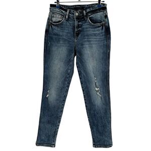 FLYING MONKEY MID RISE ANKLE JEANS Distressed Size 27
